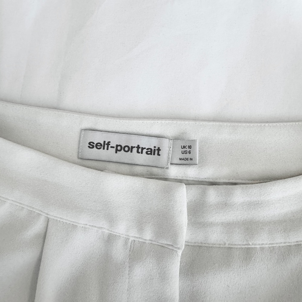 Self-Portrait Cream Trousers